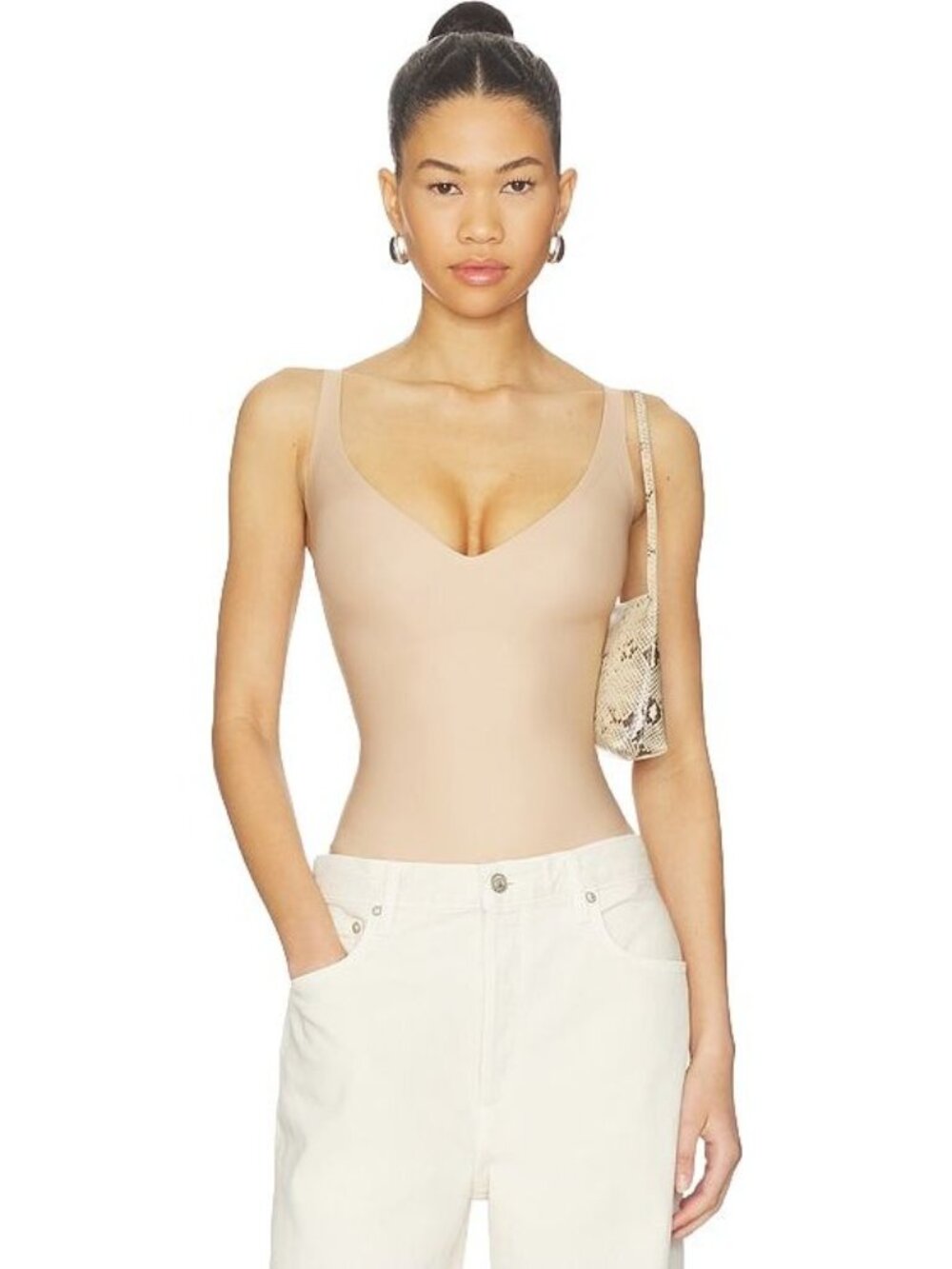 NWT SKIMS BODY CS PLUNGE CLAY BODYSUIT SZ 2X